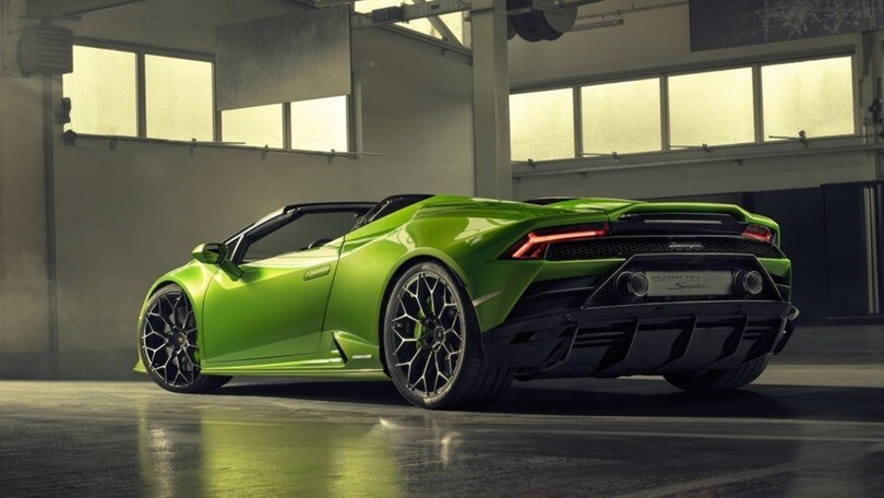 Lamborghini Huracan Evo Spyder, ecco le foto