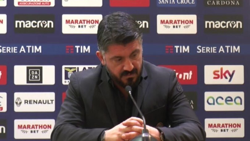 Gattuso: "Non siamo stati bravi"