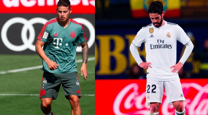 Isco e James Rodriguez accendono il mercato della Juventus