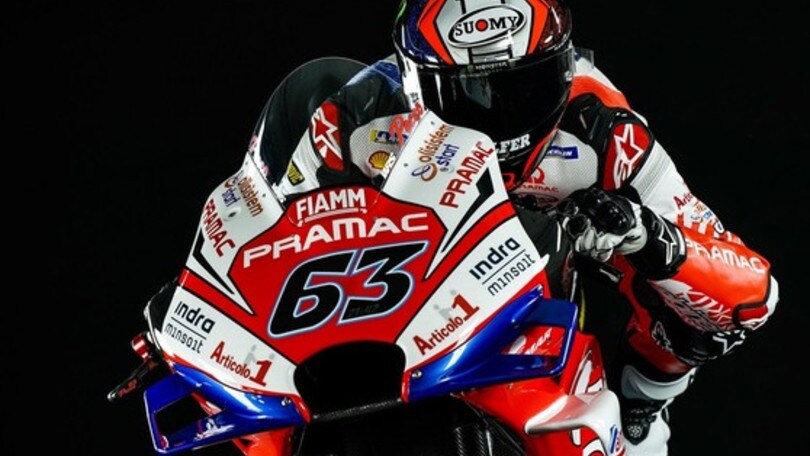 MotoGp, presentate le moto dell'Alma Pramac Racing