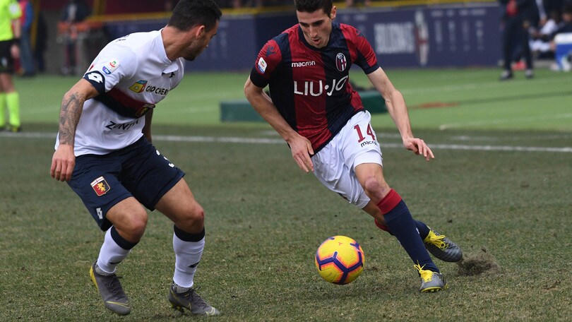 Serie A Bologna, ritorno in gruppo per Mattiello