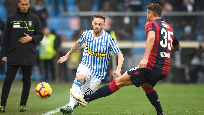Serie A Spal, Lazzari ha lavorato a parte
