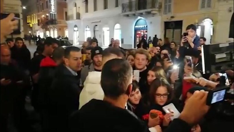 Roma, entusiasmo alle stelle per El Shaarawy