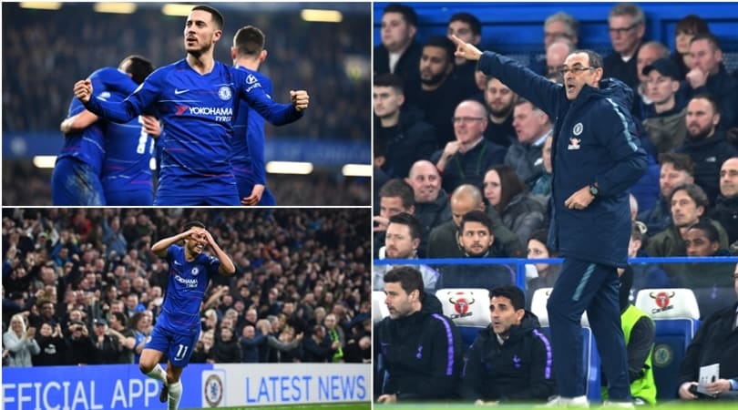 Sarri salva la panchina: il Chelsea supera il Tottenham