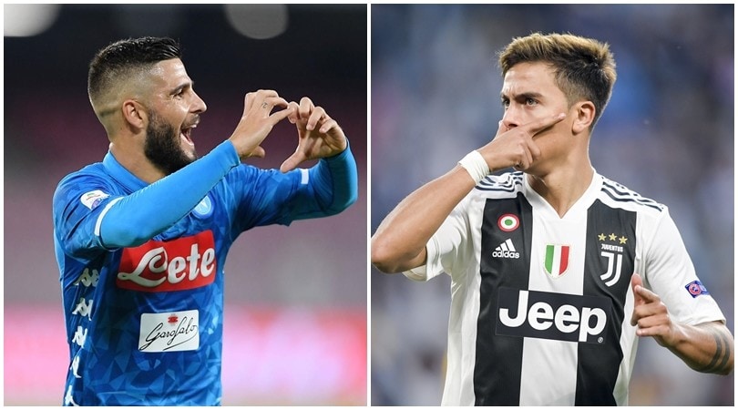 La Juve vale quasi il doppio del Napoli: le rose a confronto