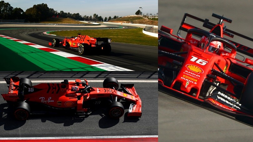 F1, test Barcellona: Ferrari show, Leclerc vola al Montmelò!