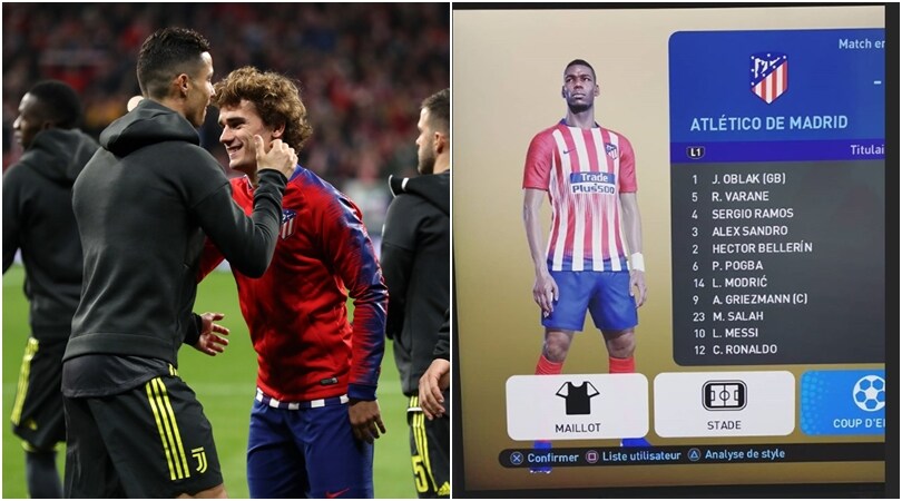 Griezmann fa il ds: "compra" Pogba e Cristiano Ronaldo