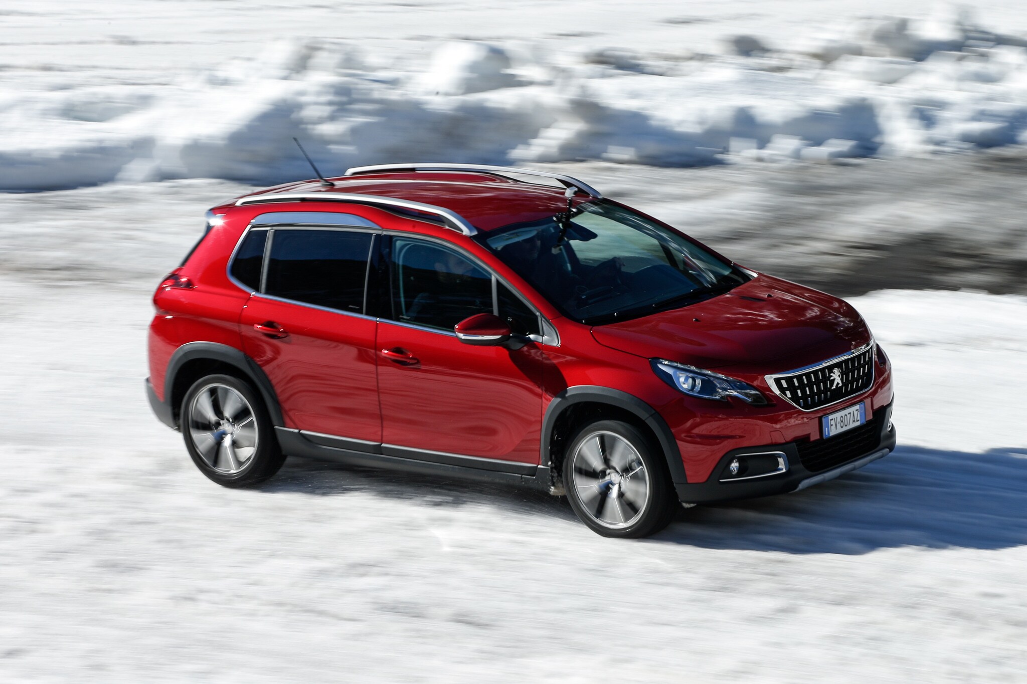 Peugeot Grip Control: le foto dei test a Courmayer