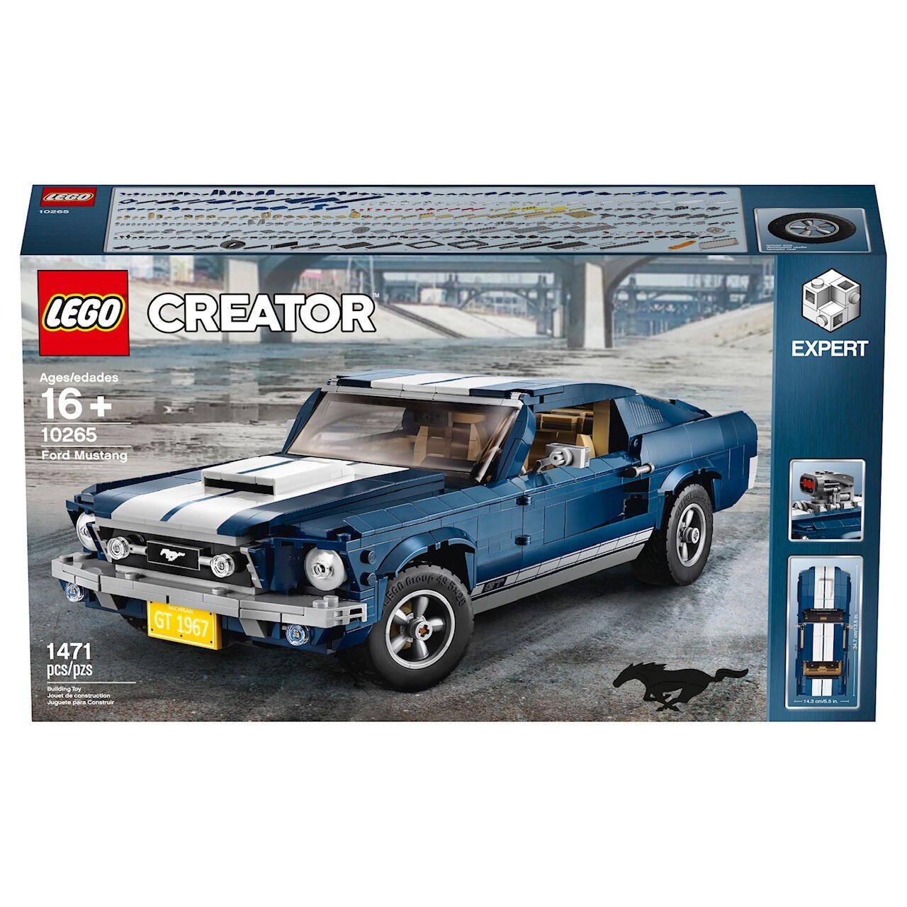 Lego e Ford insieme per la Mustang 1967