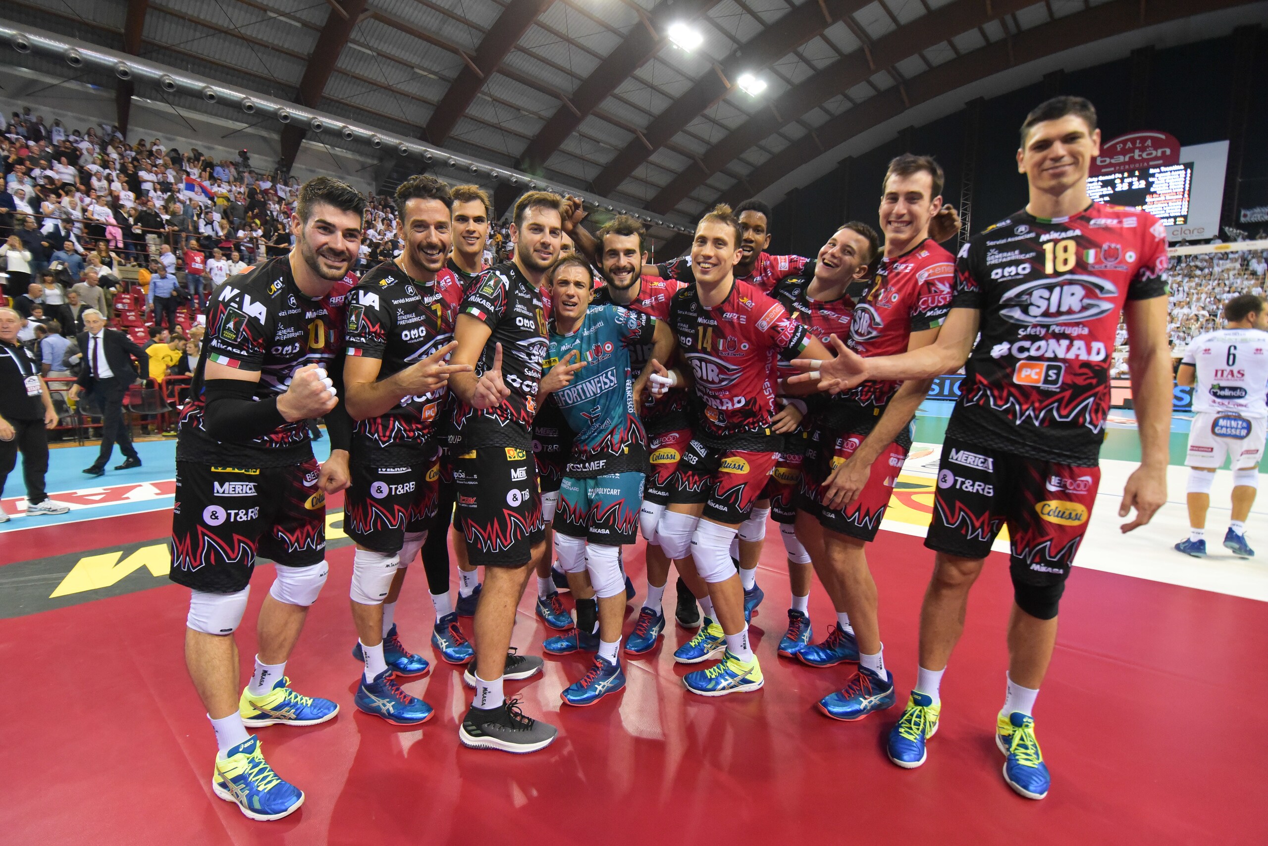 Volley: Champions League, Perugia pesca lo Chaumont, la Lube la Dinamo Mosca