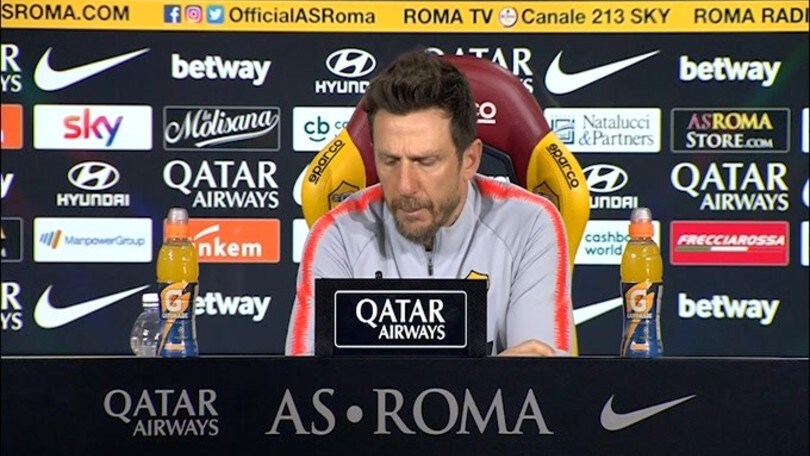Di Francesco: "Nel derby servono testa e cuore"