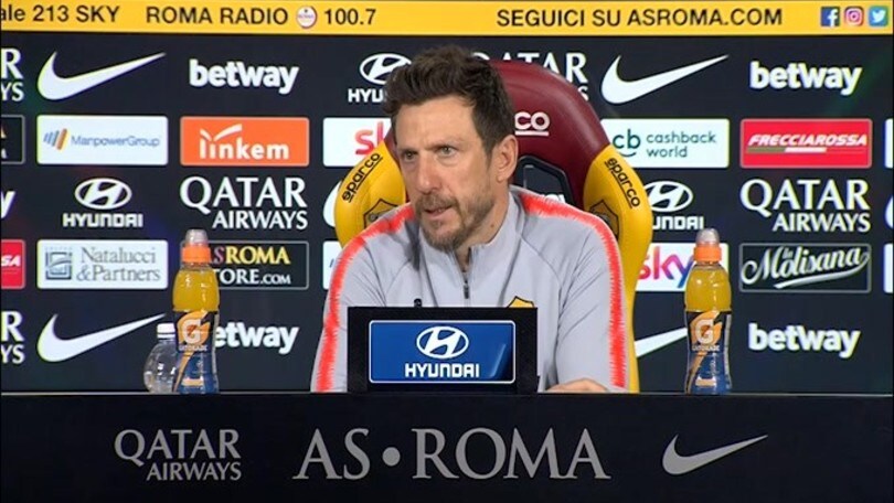 Di Francesco: "Derby? Pressioni per entrambe"