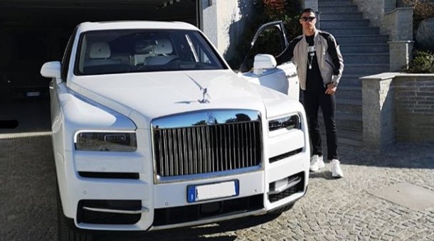 Cristiano Ronaldo e la Rolls Royce Cullinan, SUV da 400mila euro per il portoghese