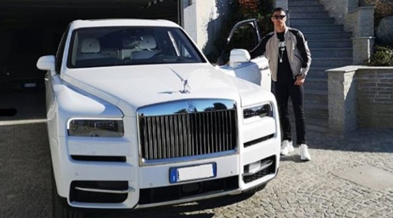 Cristiano Ronaldo e la Rolls Royce Cullinan, SUV da 400mila euro per il portoghese