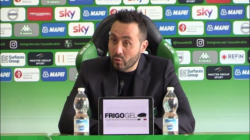 De Zerbi: "A Sassuolo fischi per un pareggio"