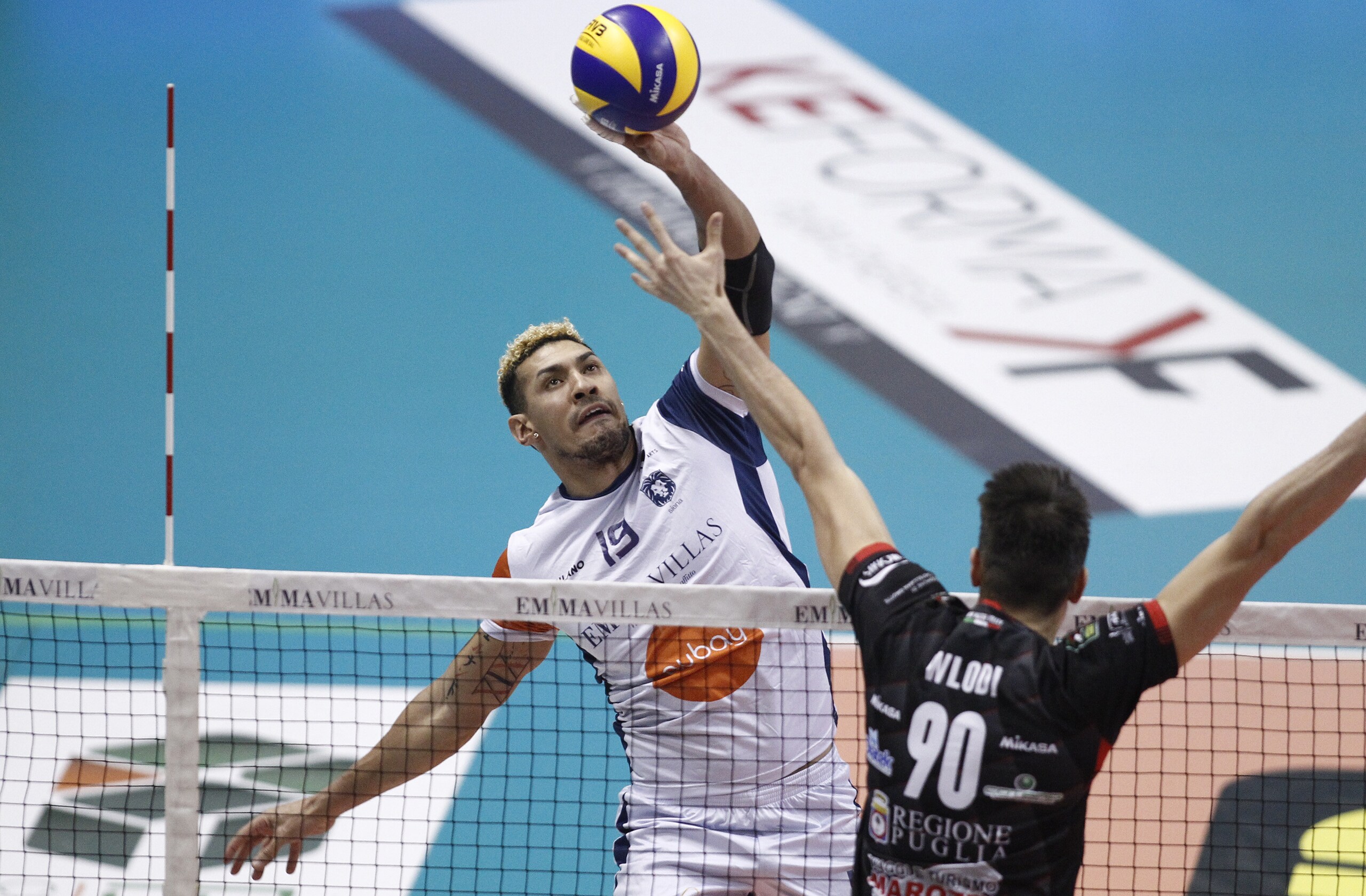 Volley: Superlega, la 10a di ritorno parte domani con Castellana Grotte-Siena