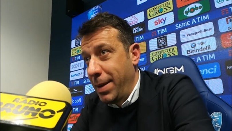 D'Aversa: "Peccato per il risultato, ma importante fare punti"