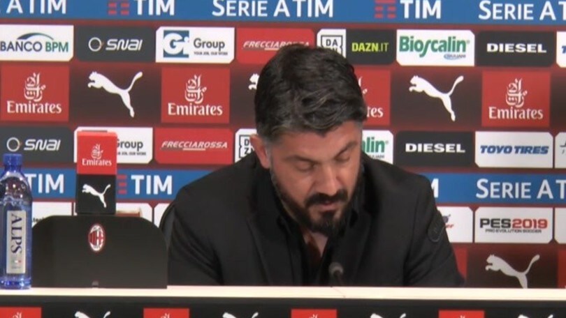 Gattuso: "Dobbiamo volare basso"