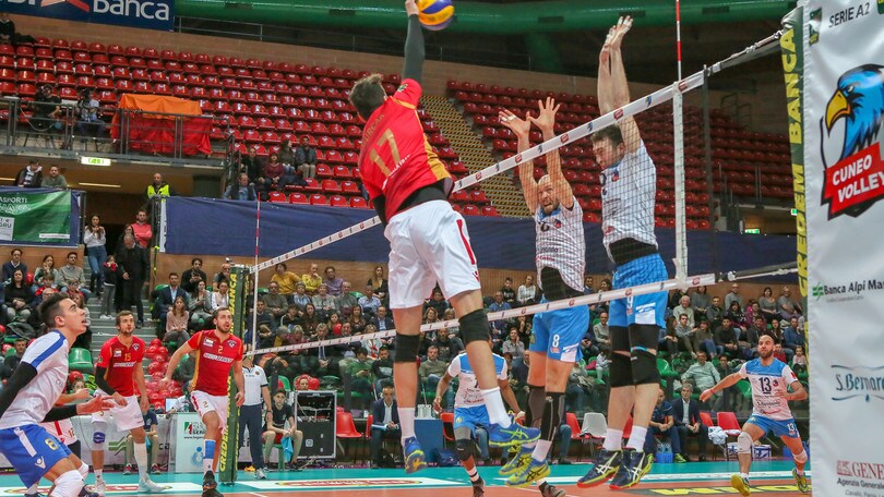 Volley: A2 Maschile, Girone Blu, Cuneo è impeccabile, travolta Ortona 3-0