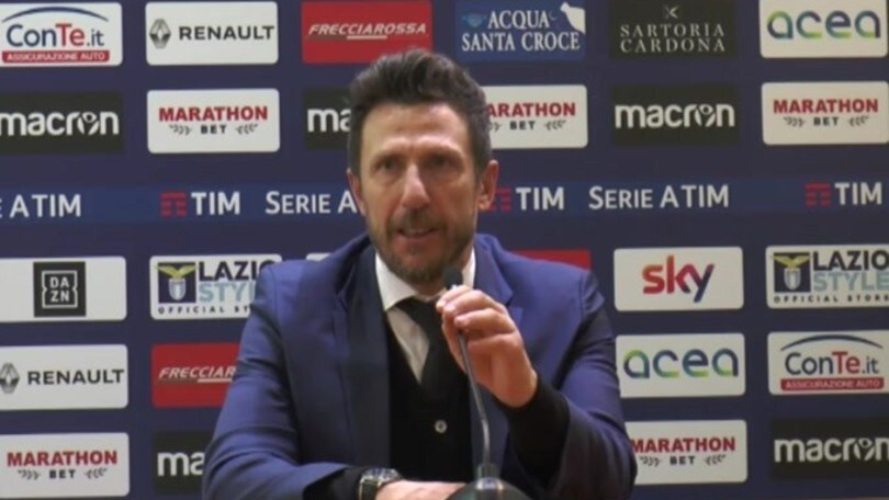 Di Francesco: "La Lazio è stata più brava"