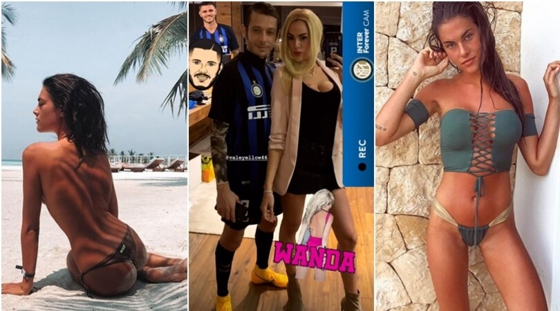 Rossi alla Icardi e Francesca fa Wanda: ecco la fiamma di Valentino