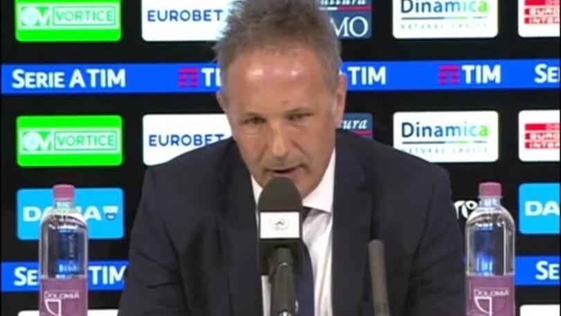 Mihajlovic: "Abbiamo regalato il rigore"