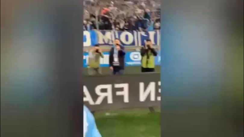 Marsiglia, Balo gol ed esultanza su Instagram