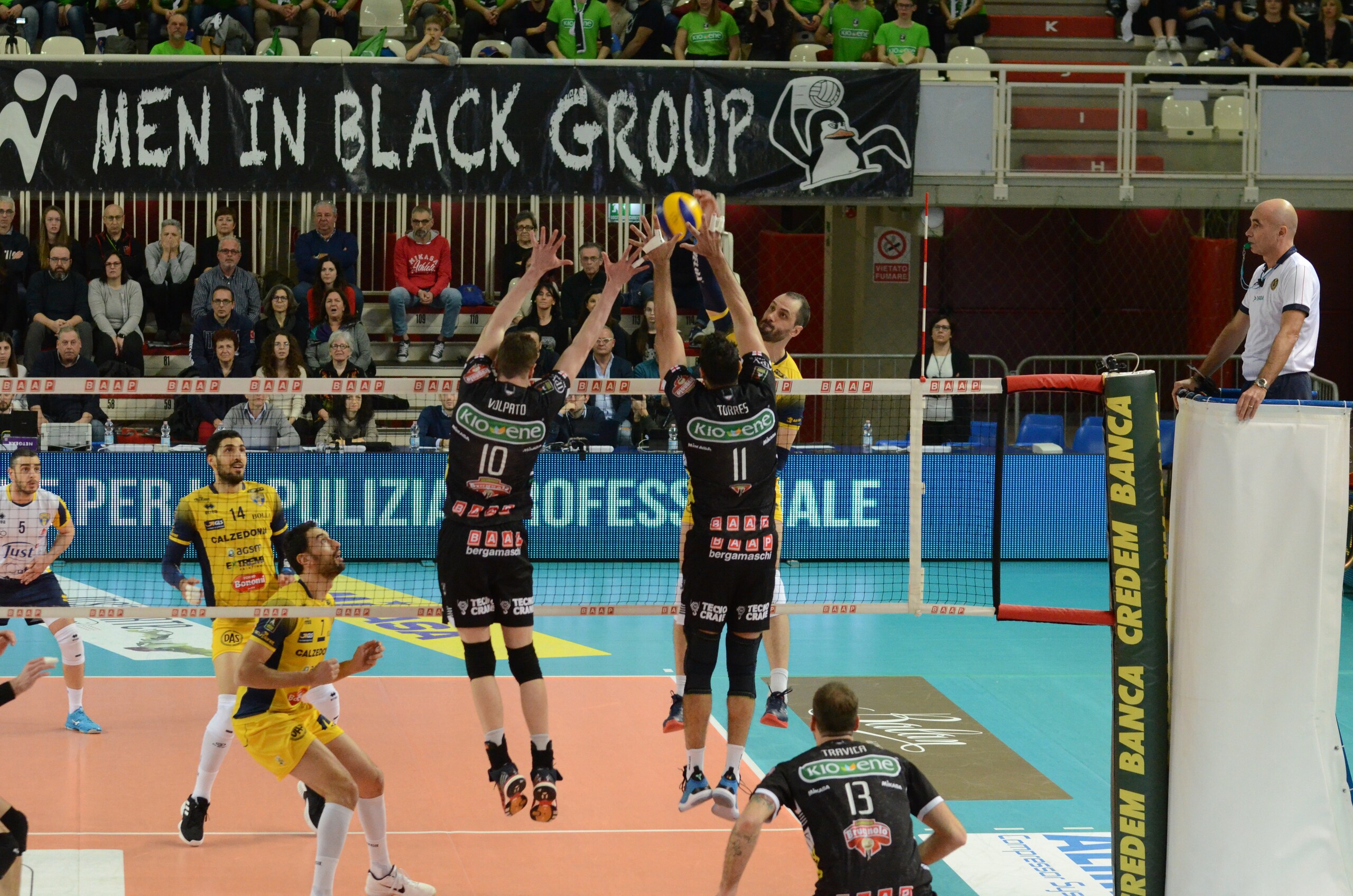 Volley: Superlega, Perugia espugna Ravenna, Modena cade in casa, Padova vince il derby