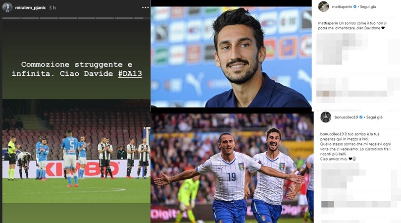 Il mondo del calcio ricorda Davide Astori scomparso un anno fa