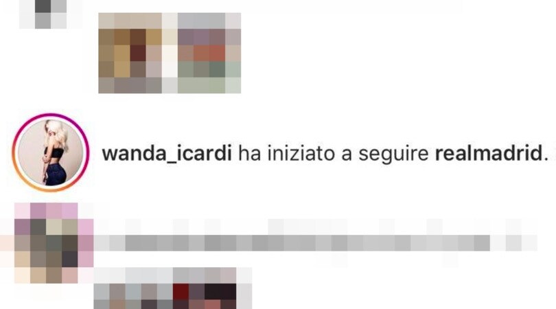 Inter, Wanda Nara segue il Real Madrid e attacca sui social