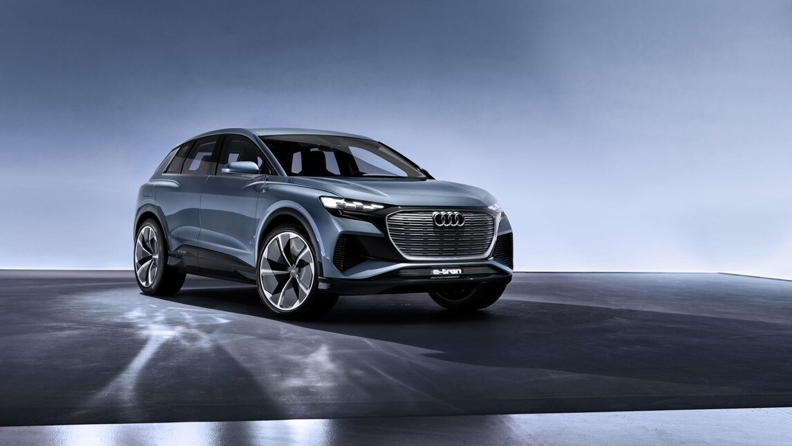 Audi Q4 e-tron concept: le foto del Suv elettrico del marchio tedesco