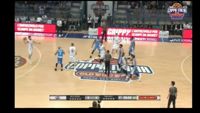 HL Finale LNP Coppa Italia Serie A2 - De' Longhi Treviso vs Lavoropiù Fortitudo Bologna