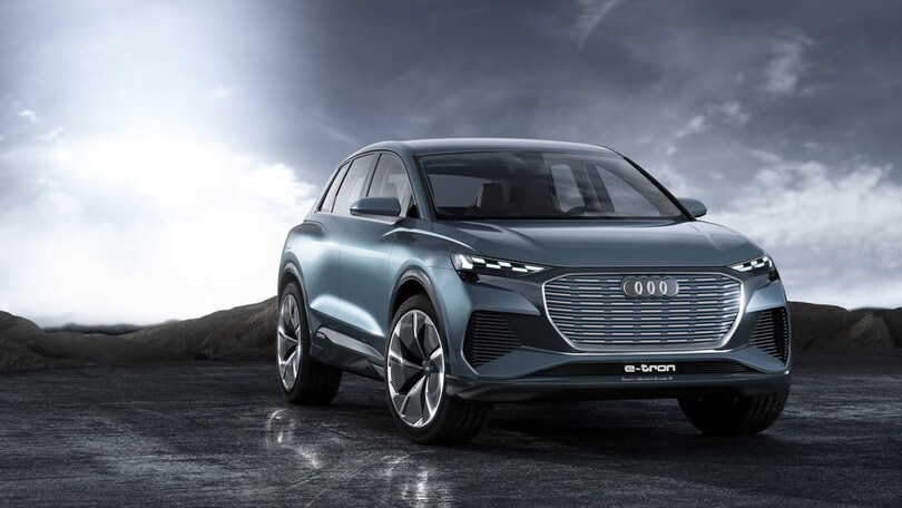 Audi Q4 e-tron concept, la presentazione al Salone di Ginevra