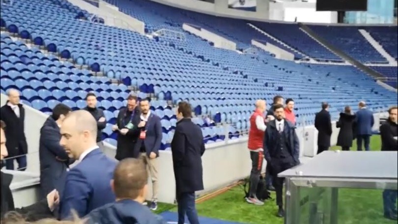 La Roma sul terreno del "Do Dragao"