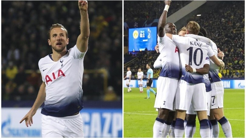 Champions, Borussia Dortmund eliminato: Kane manda il Tottenham ai quarti
