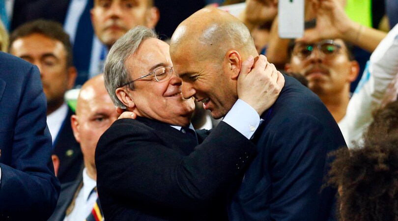 Perez: «Comprare Zidane dalla Juve la mia decisione migliore»