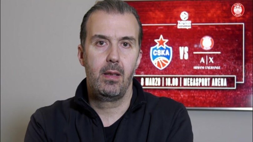 Pianigiani: "Contro il CSKA senza fare calcoli"