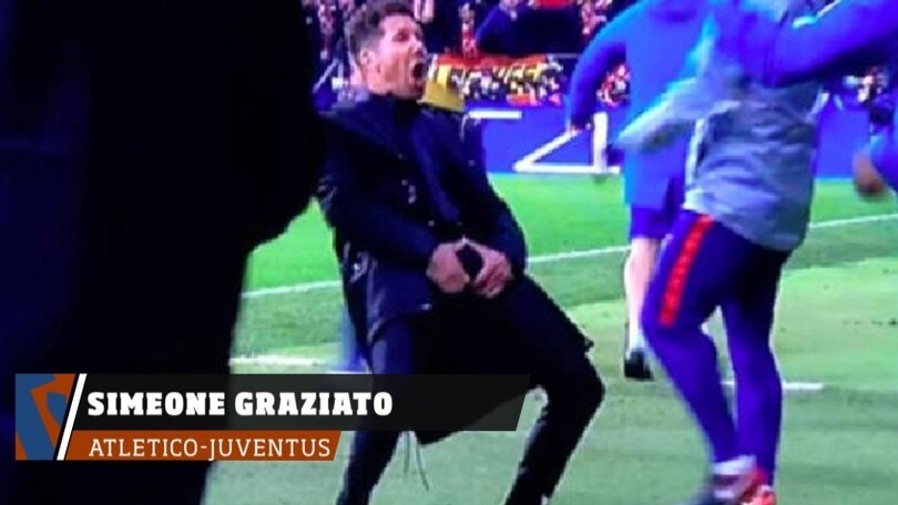 Champions, solo una multa per Simeone