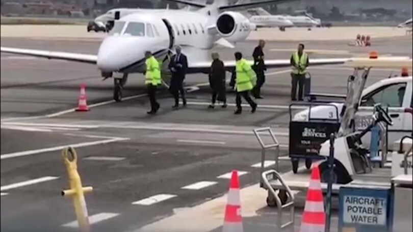 Roma, Ranieri arrivato a Ciampino