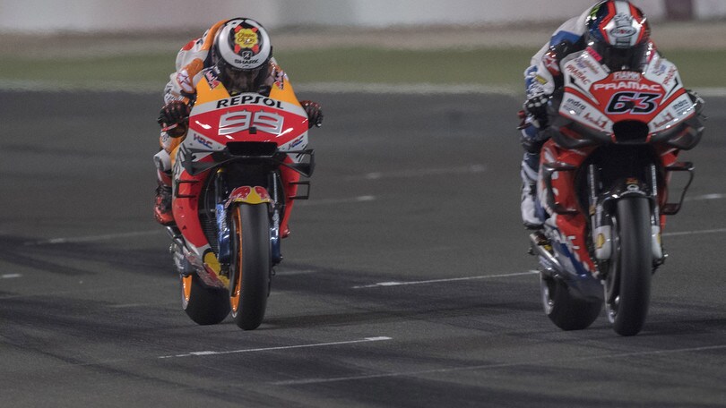 MotoGp Qatar, Bagnaia: «La top ten, obiettivo possibile»