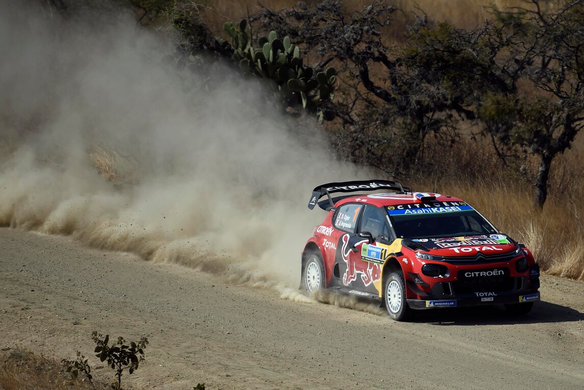 Rally Messico, cresce il distacco per Ogier e Ingrassia