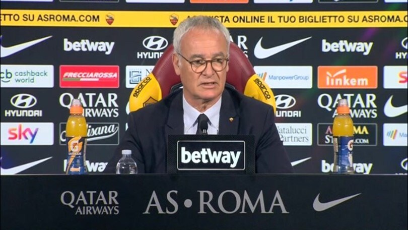 Ranieri: "Dzeko-Schick devono giocare insieme"