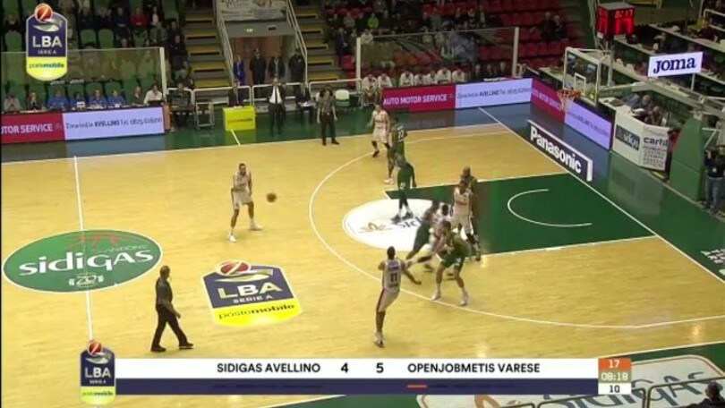 Sidigas Avellino-Openjobmetis Varese 76-71