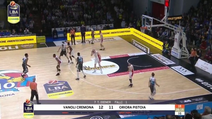 Vanoli Cremona-Oriora Pistoia 90-80