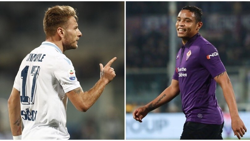 Lazio e Fiorentina non vanno oltre l'1-1: Immobile e Muriel sugli scudi