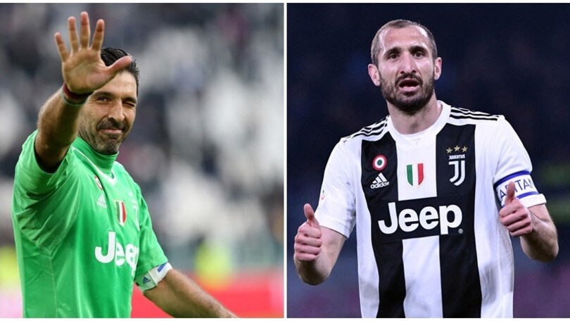 Juve, la top 10 delle presenze: Chiellini raggiunge le 500
