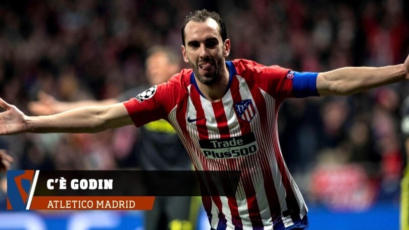 Atletico Madrid, con la Juve Godin ci sarà
