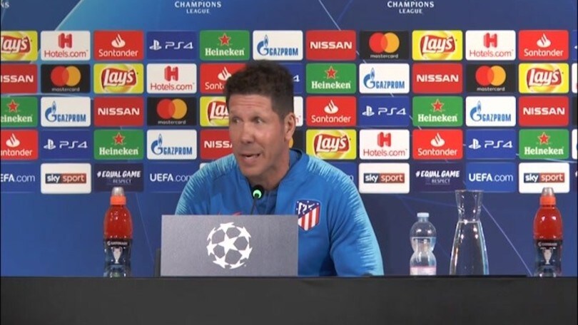 Simeone: "Difficile dire se siamo favoriti"
