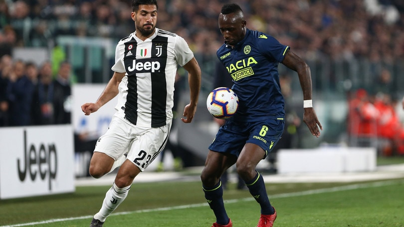 Serie A Udinese, differenziato per Fofana e Okaka