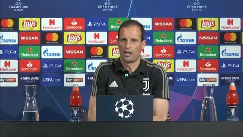 Allegri: "Partita della stagione? È un ottavo di finale di Champions"